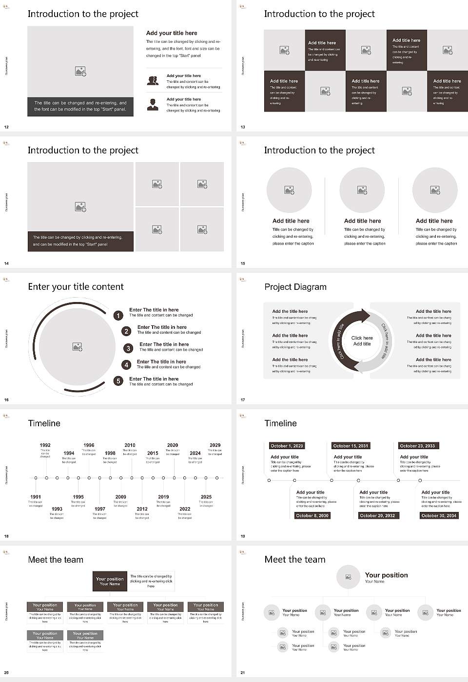 MGM University Competition/Entrepreneurship Contest PPT Template16:9 ratio PPT effect preview image3