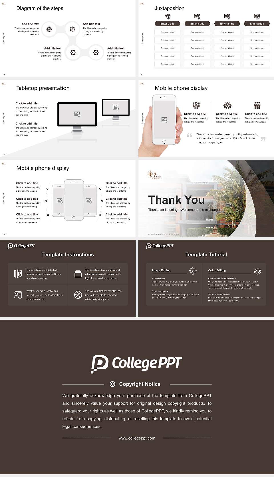 MGM University Competition/Entrepreneurship Contest PPT Template16:9 ratio PPT effect preview image9