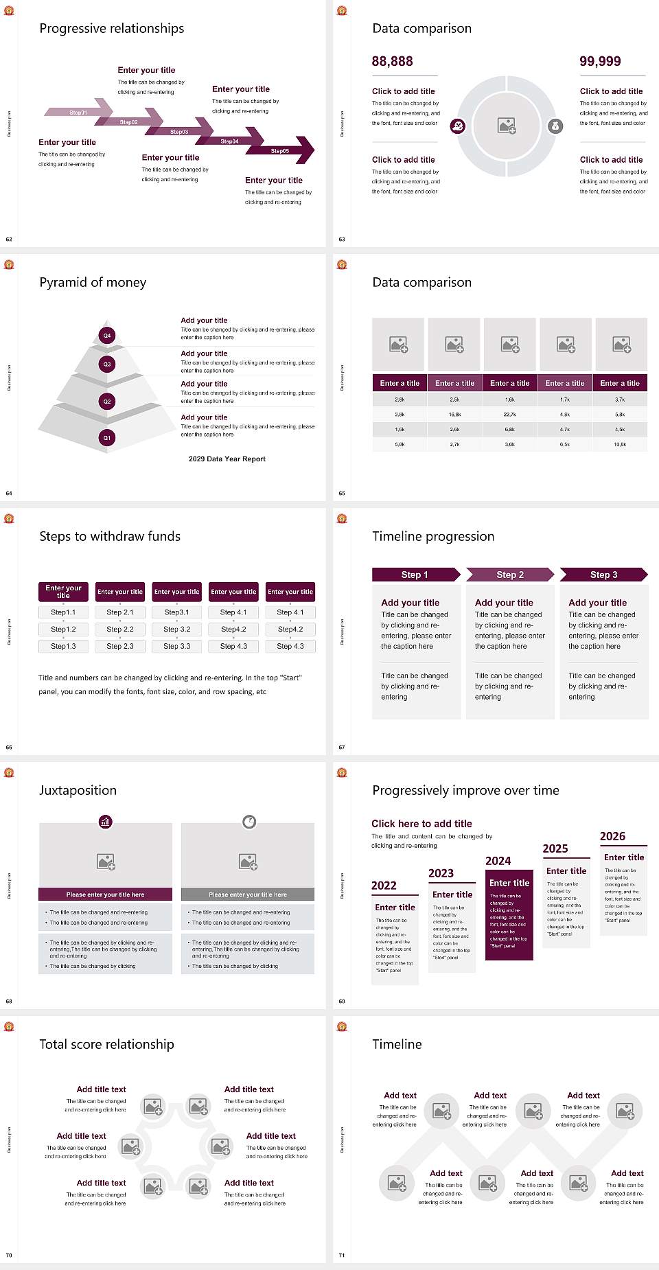 Mahayogi Gorakhnath University Competition/Entrepreneurship Contest PPT Template4:3 ratio PPT effect preview image8