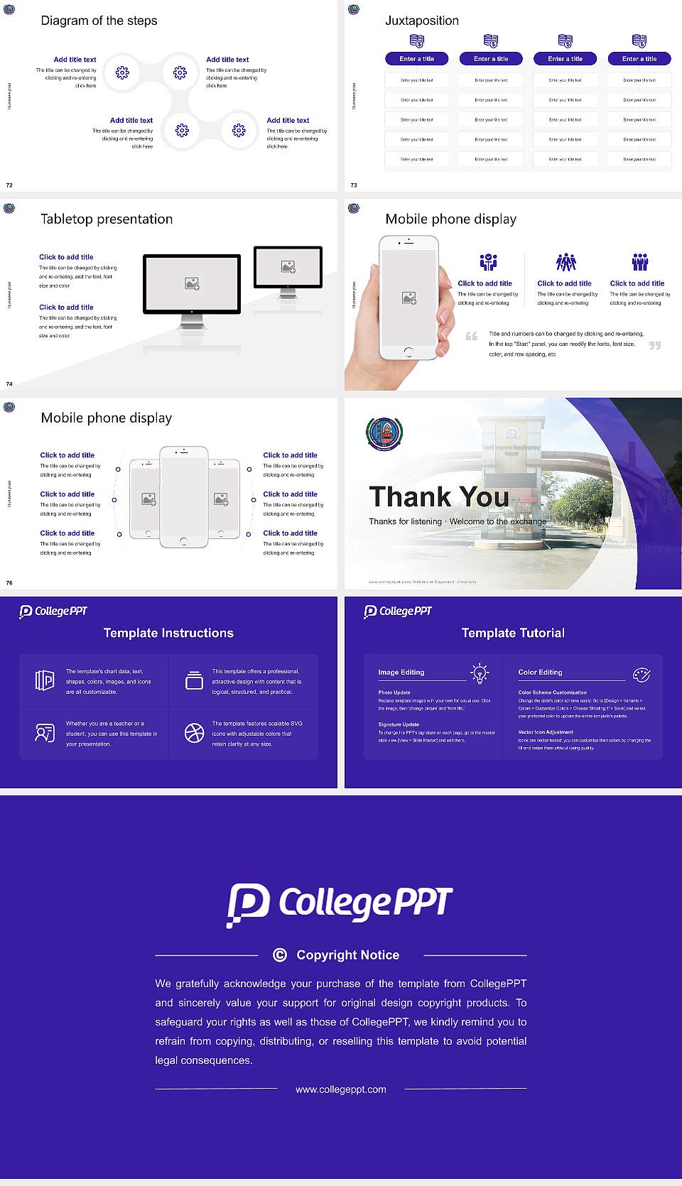 Maharishi Dayanand University Competition/Entrepreneurship Contest PPT Template16:9 ratio PPT effect preview image9