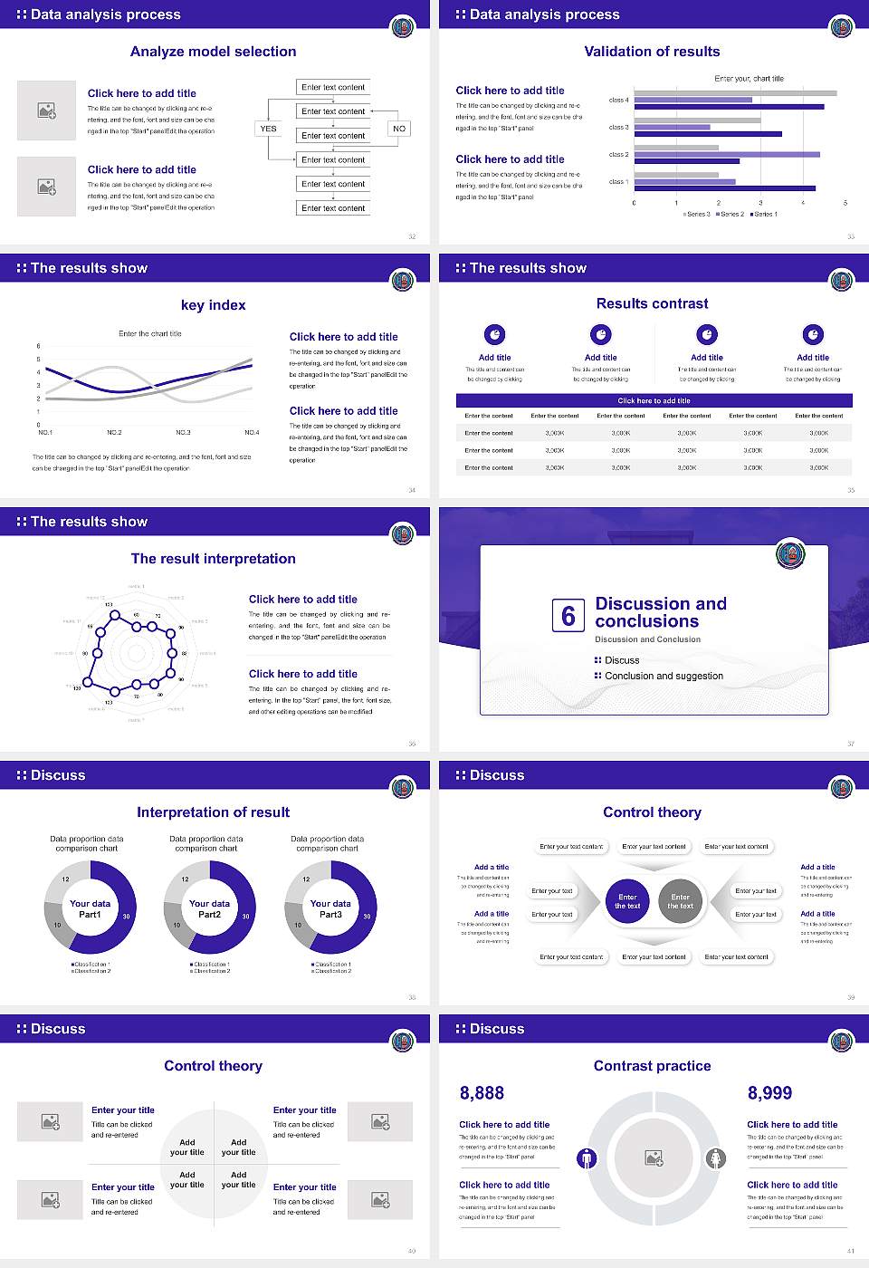 Maharishi Dayanand University Graduation Thesis Defense PPT Template16:9 ratio PPT effect preview image5