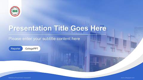 Mahatma Phule Krishi Vidyapeeth Lecture Sharing and Networking Event PPT Template