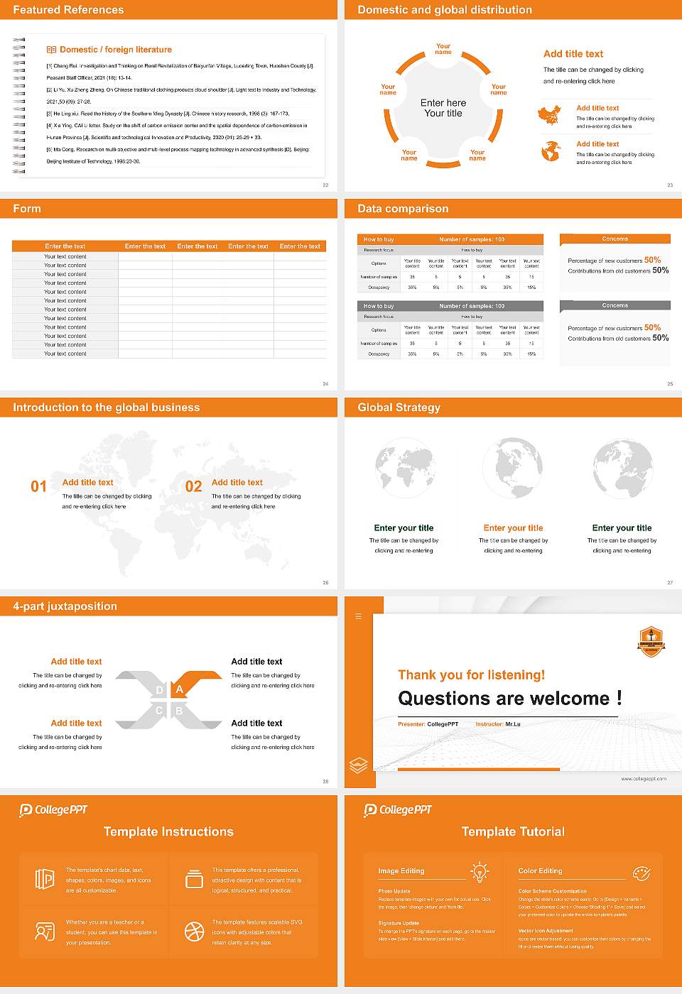 Mahakaushal University Thesis Proposal/Graduation Defense PPT Template16:9 ratio PPT effect preview image4