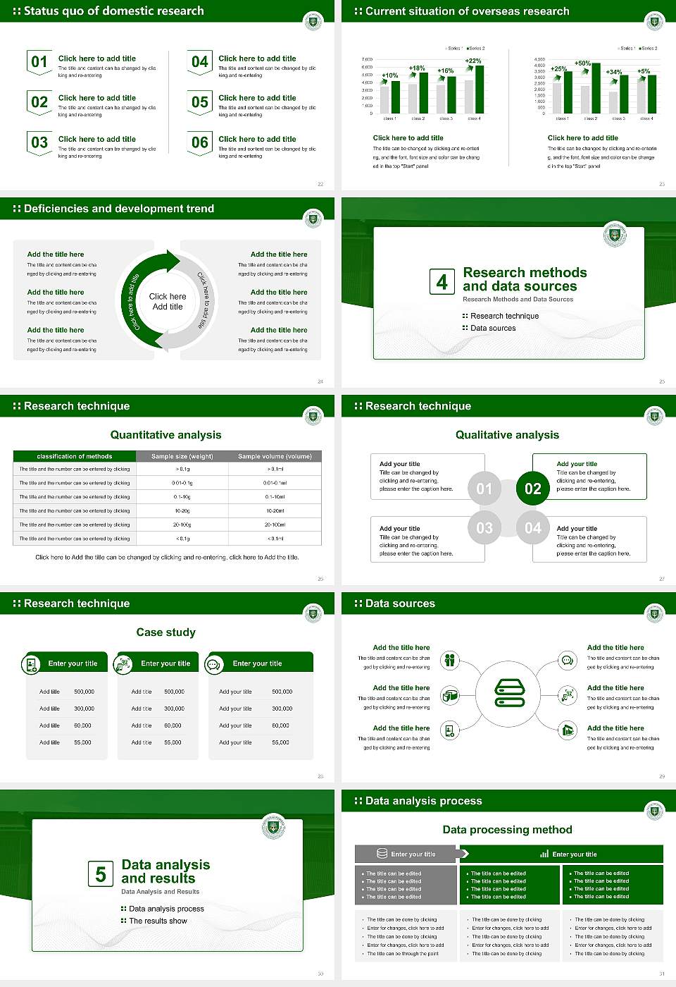 Maharana Pratap Horticultural University Graduation Thesis Defense PPT Template16:9 ratio PPT effect preview image4