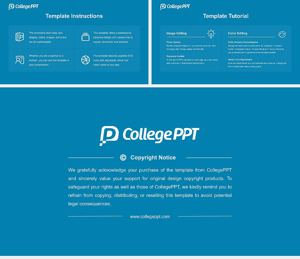 Mansarovar Global University Course/Courseware Creation PPT Template16:9 ratio PPT effect preview image5