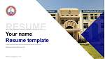 Maharaja Surajmal Brij University Resume Templat PPT