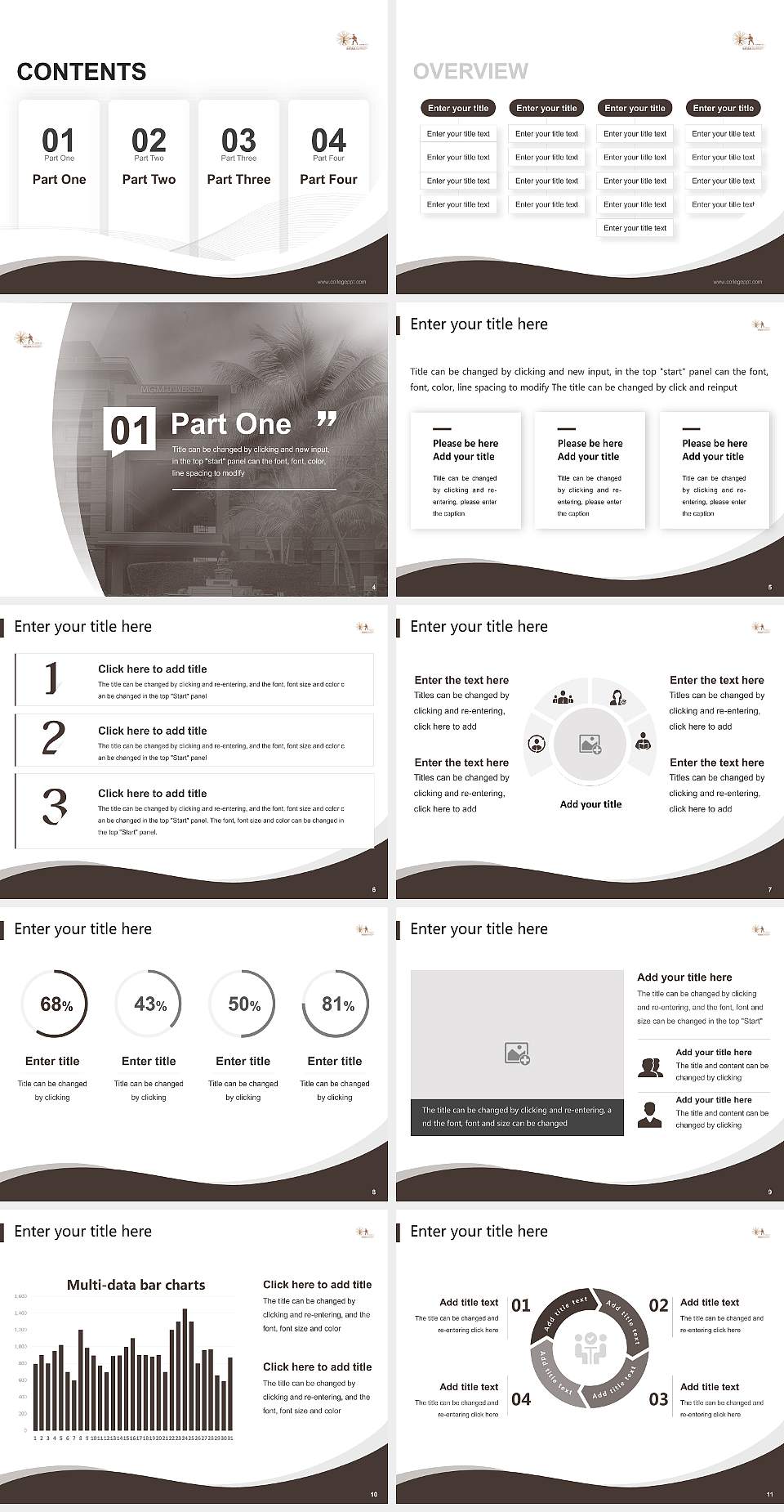 MGM University Lecture Sharing and Networking Event PPT Template4:3 ratio PPT effect preview image2