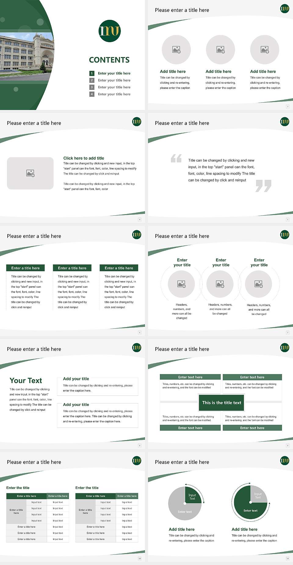 Mody University of Science and Technology Course/Courseware Creation PPT Template4:3 ratio PPT effect preview image2