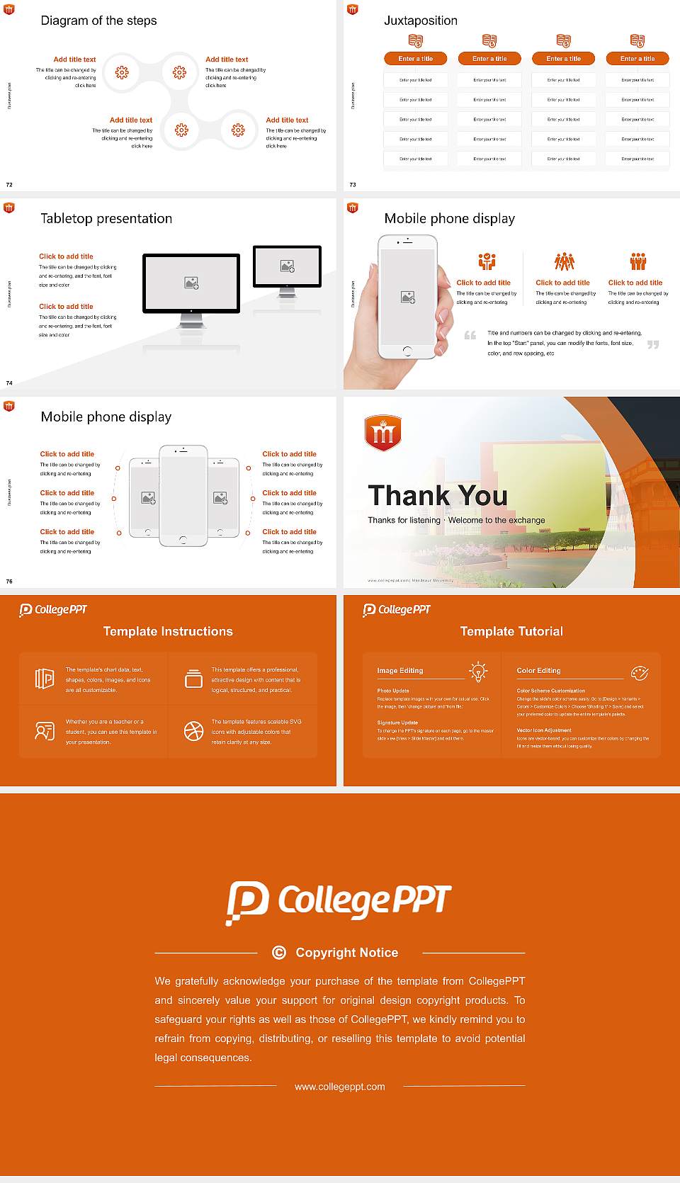 Mandsaur University Competition/Entrepreneurship Contest PPT Template16:9 ratio PPT effect preview image9