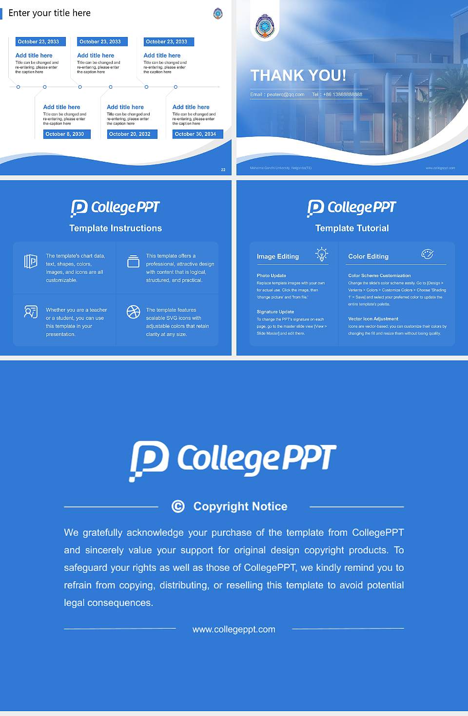 Mahatma Gandhi University, Nalgonda(TS) Lecture Sharing and Networking Event PPT Template4:3 ratio PPT effect preview image4