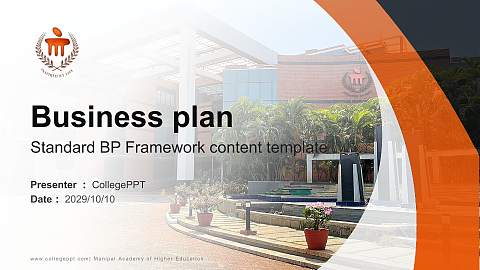 Manipal Academy of Higher Education Competition/Entrepreneurship Contest PPT Template