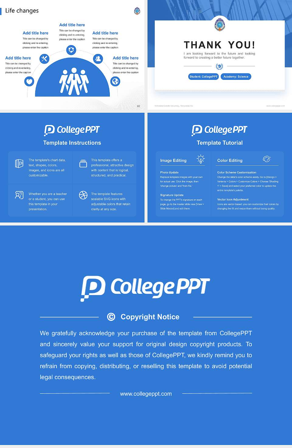 Mahatma Gandhi University, Nalgonda(TS) National Scholarship Defense PPT Template4:3 ratio PPT effect preview image4