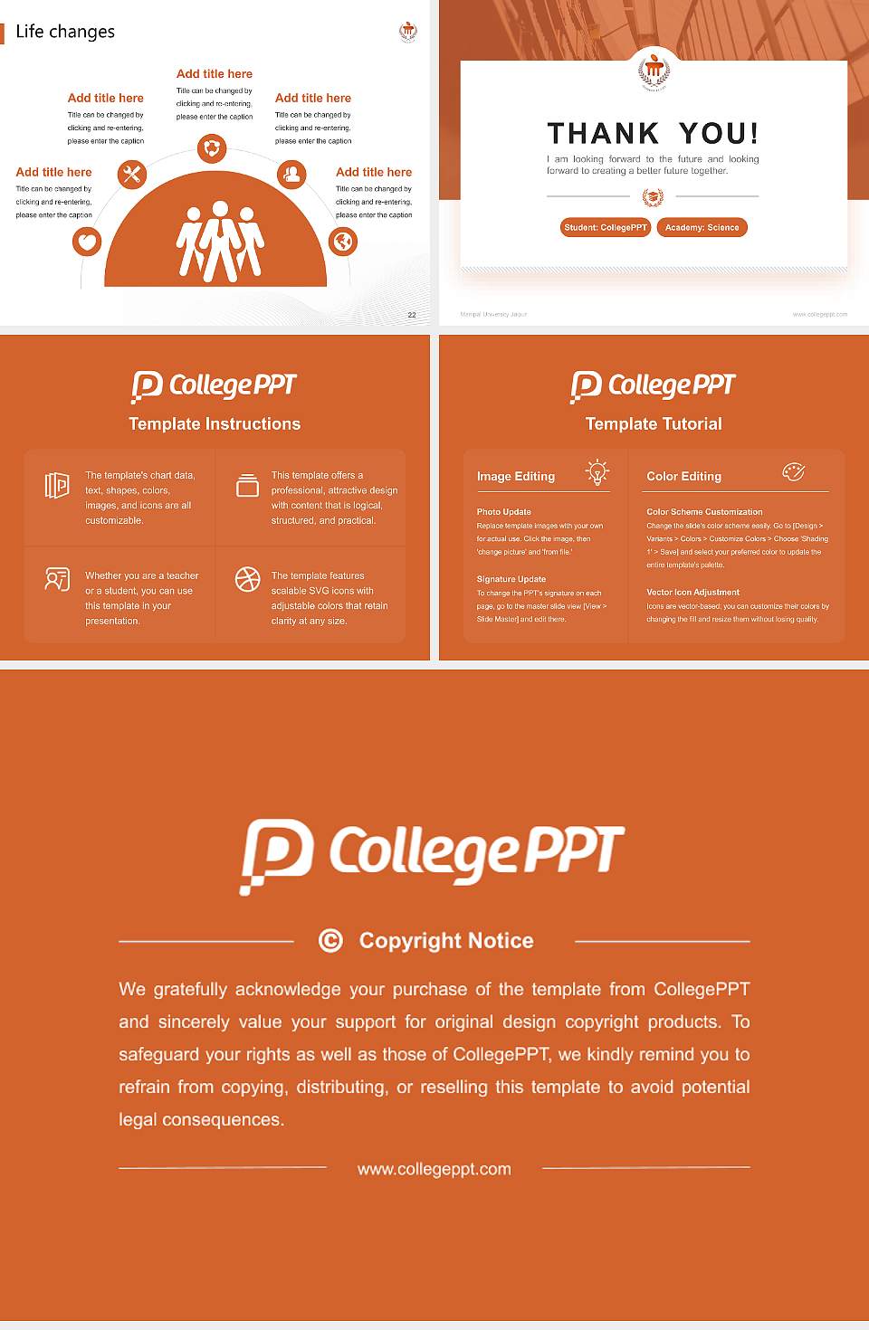 Manipal University Jaipur National Scholarship Defense PPT Template4:3 ratio PPT effect preview image4