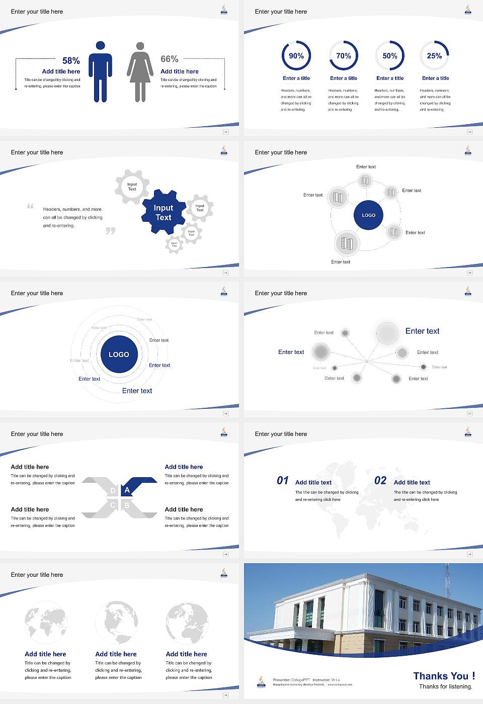 Mangalayatan University (Madhya Pradesh) Course/Courseware Creation PPT Template16:9 ratio PPT effect preview image4