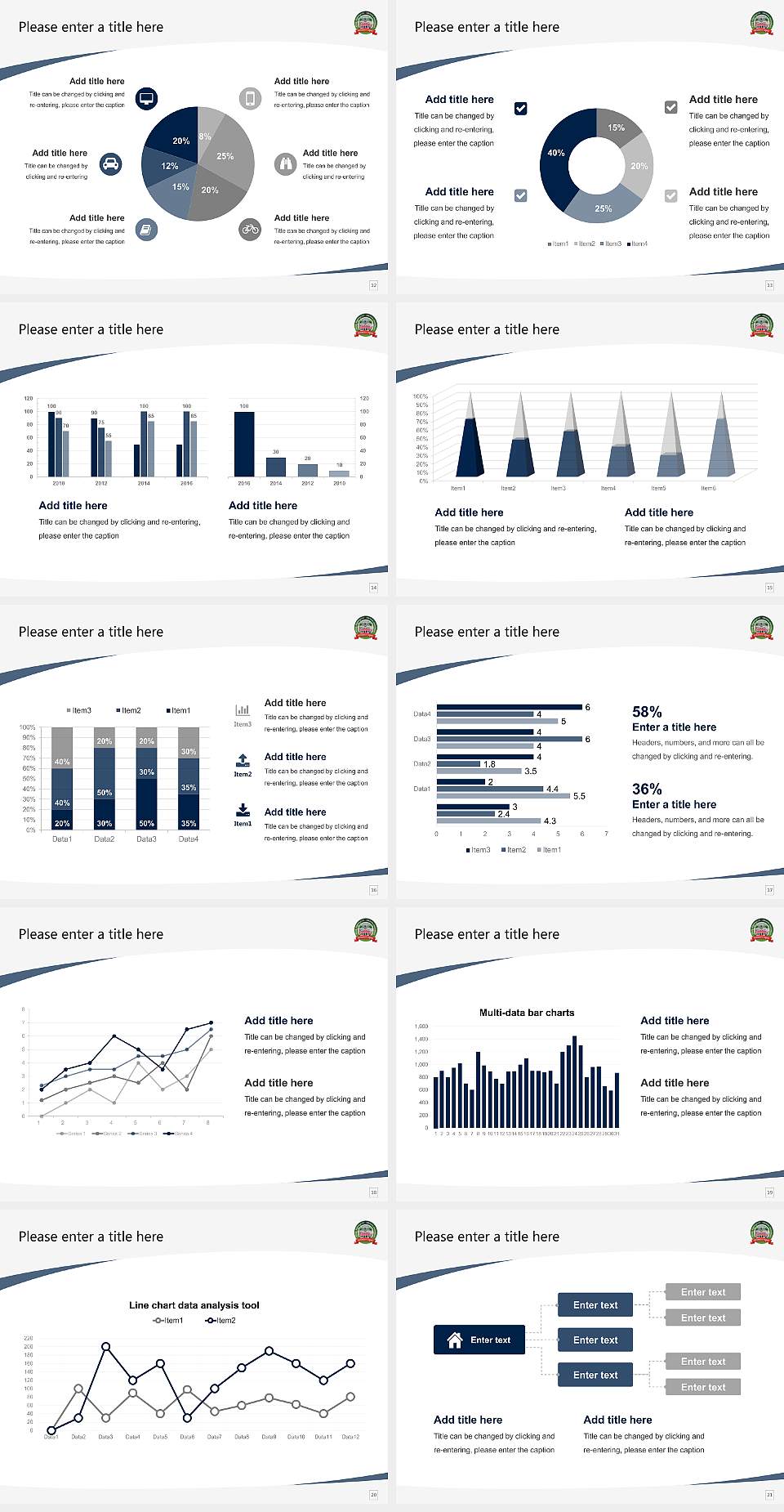 Mandya University Course/Courseware Creation PPT Template4:3 ratio PPT effect preview image3