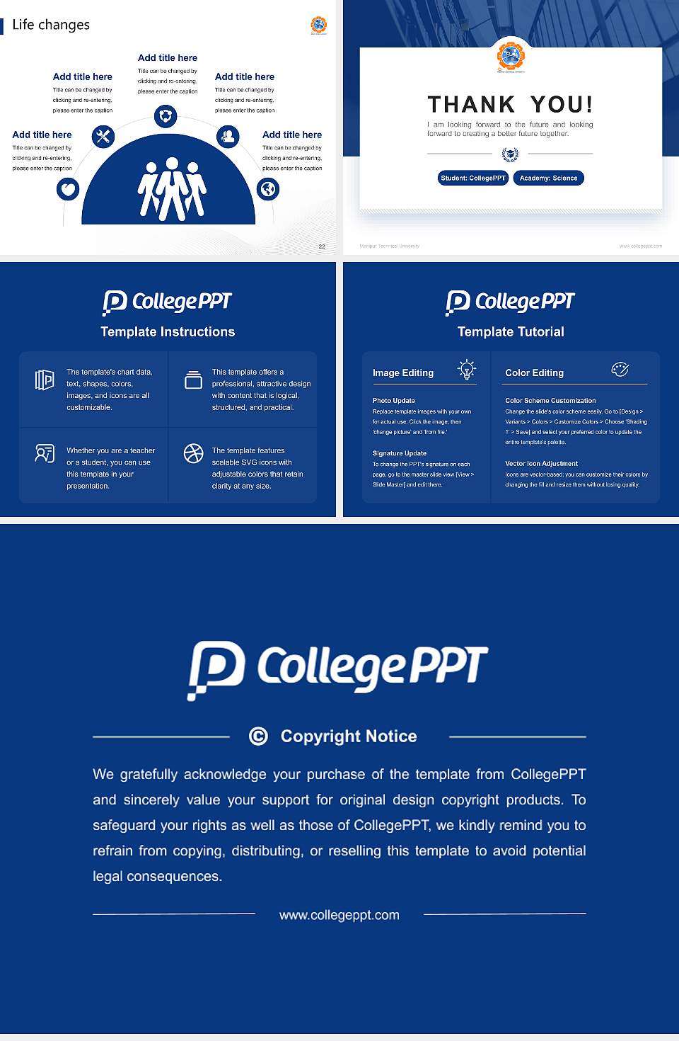 Manipur Technical University National Scholarship Defense PPT Template4:3 ratio PPT effect preview image4