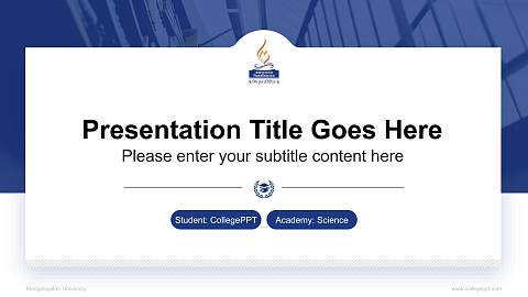 Mangalayatan University National Scholarship Defense PPT Template