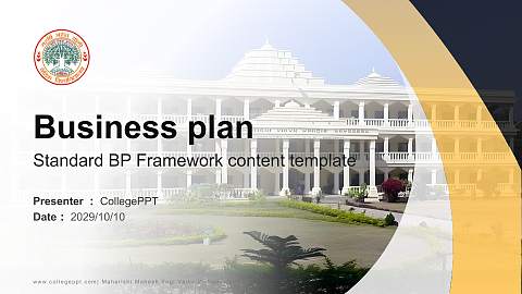 Maharishi Mahesh Yogi Vedic Vishwavidyalaya Competition/Entrepreneurship Contest PPT Template