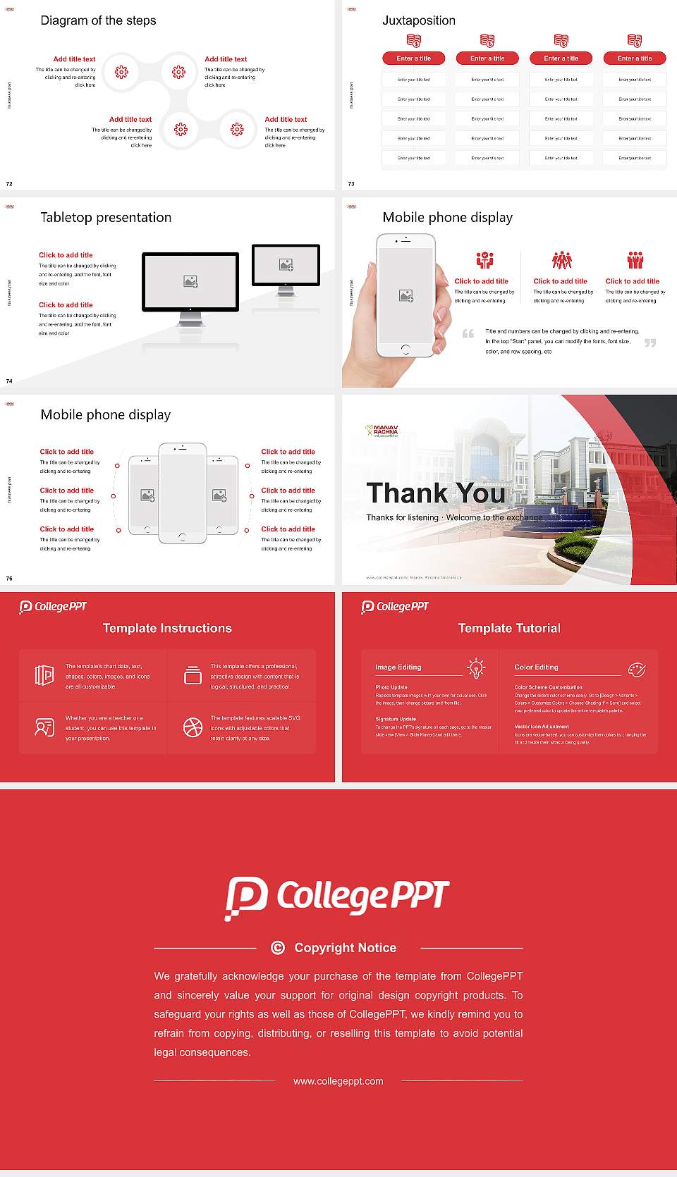 Manav Rachna University Competition/Entrepreneurship Contest PPT Template16:9 ratio PPT effect preview image9