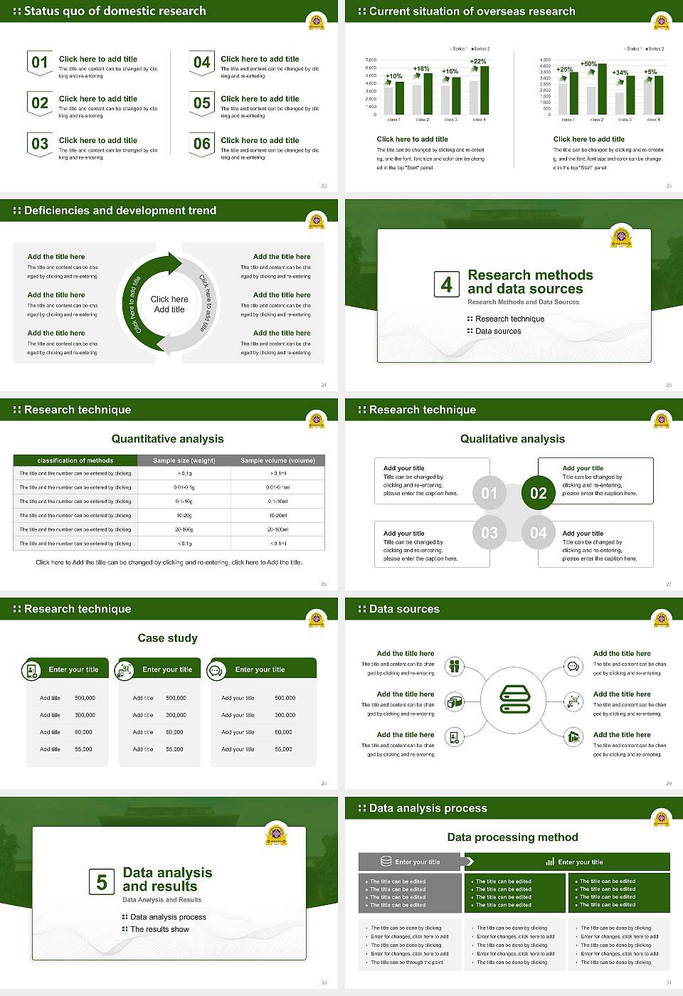 Vasantrao Naik Marathwada Krishi Vidyapeeth Graduation Thesis Defense PPT Template16:9 ratio PPT effect preview image4