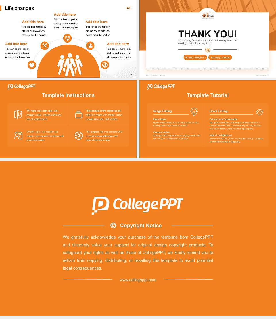 Lovely Professional University National Scholarship Defense PPT Template16:9 ratio PPT effect preview image4
