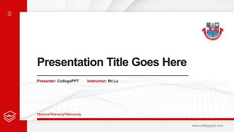 Madurai?Kamaraj?University Thesis Proposal/Graduation Defense PPT Template