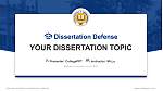 Madhabdev University Graduation Thesis Defense PPT Template
