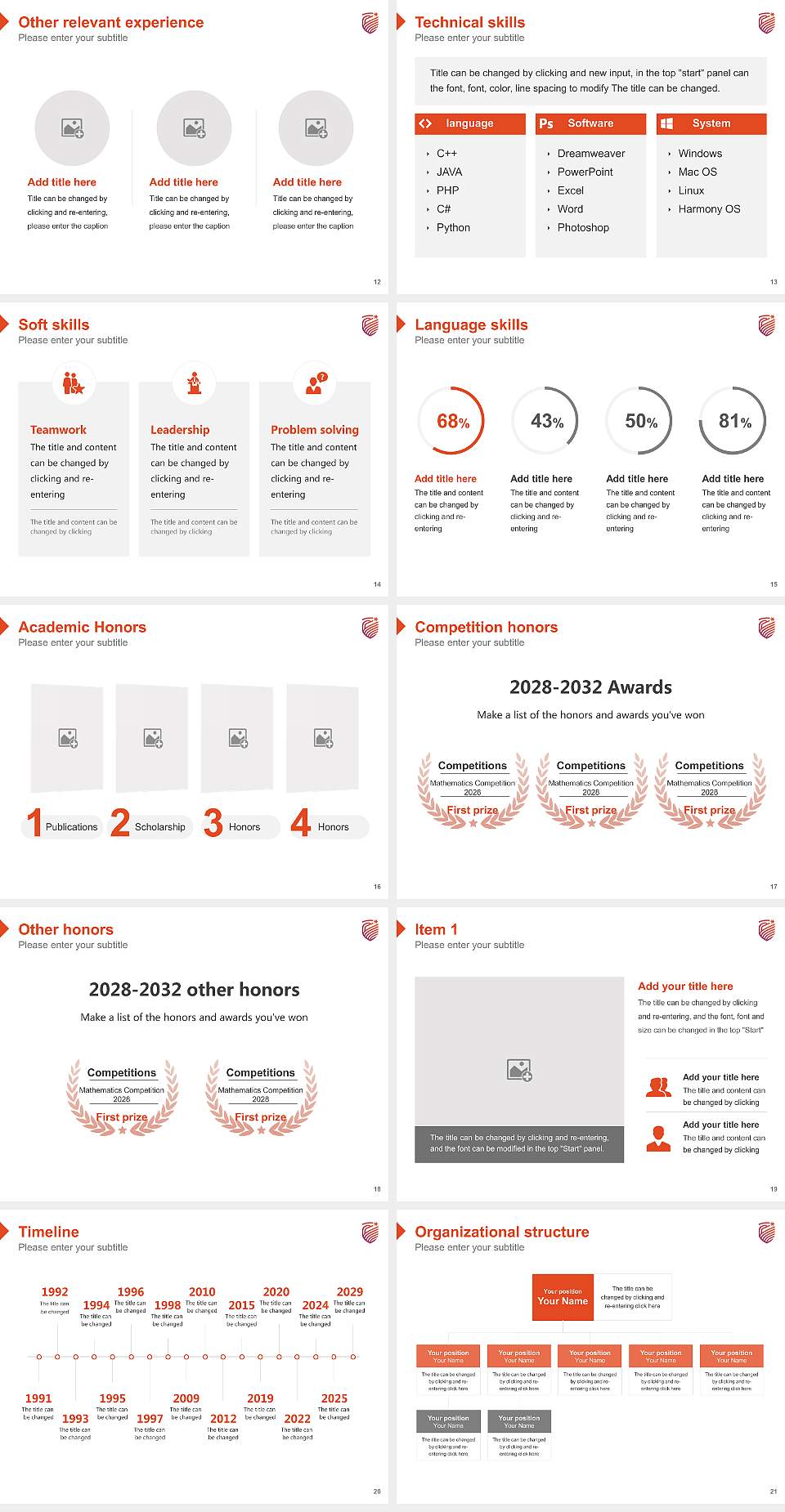 M.S. Ramaiah University of Applied Sciences Resume PPT Template4:3 ratio PPT effect preview image3