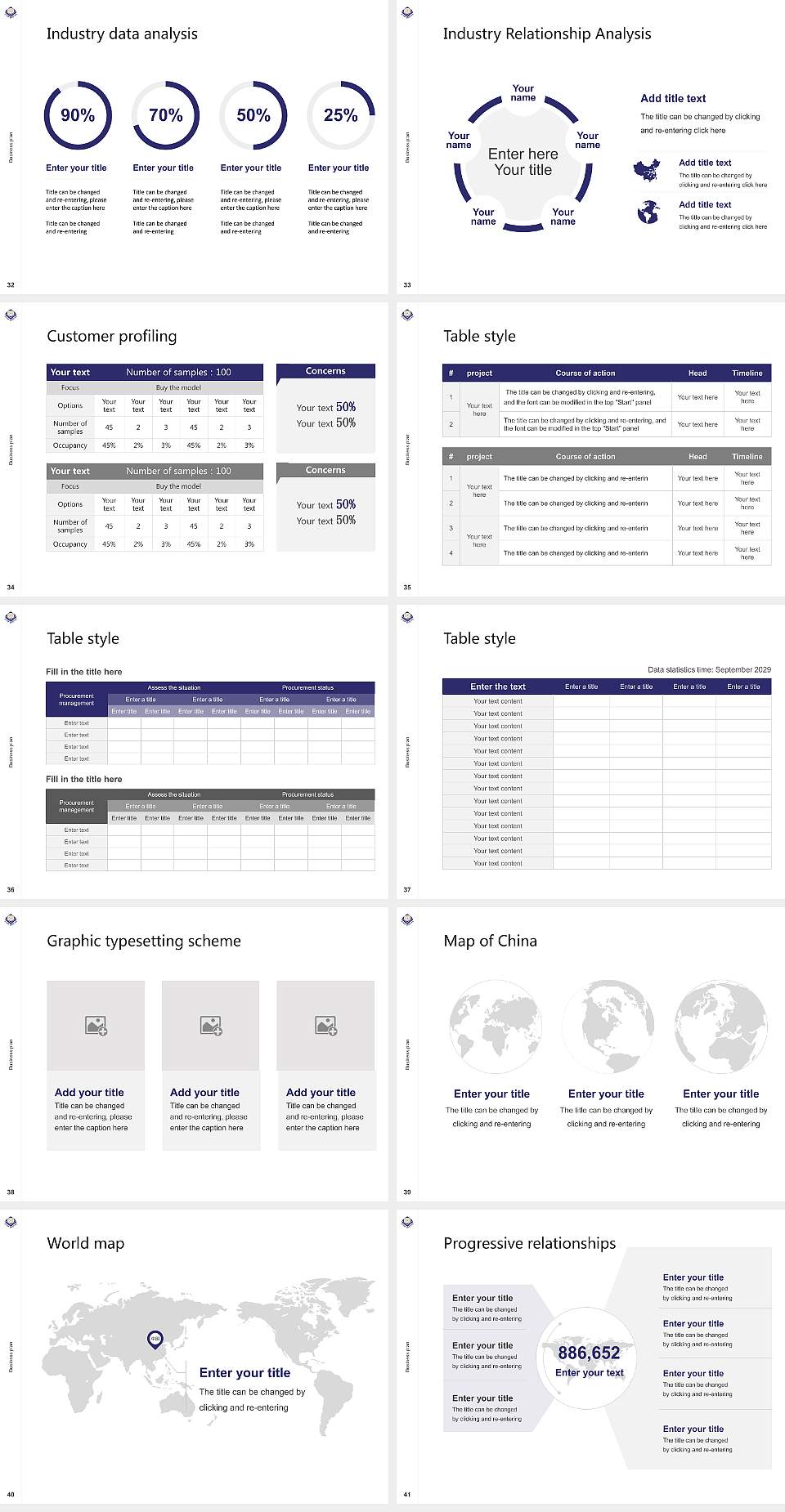 M.P. Bhoj (Open) University Competition/Entrepreneurship Contest PPT Template4:3 ratio PPT effect preview image5