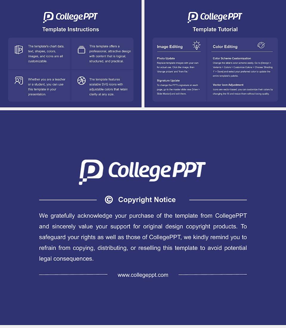 Madhyanchal Professional University Course/Courseware Creation PPT Template4:3 ratio PPT effect preview image5