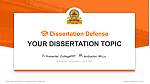 Madhusudan Law University Graduation Thesis Defense PPT Template