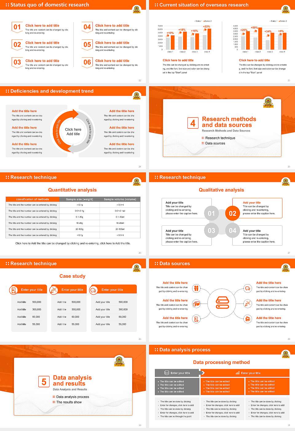 Madhusudan Law University Graduation Thesis Defense PPT Template16:9 ratio PPT effect preview image4