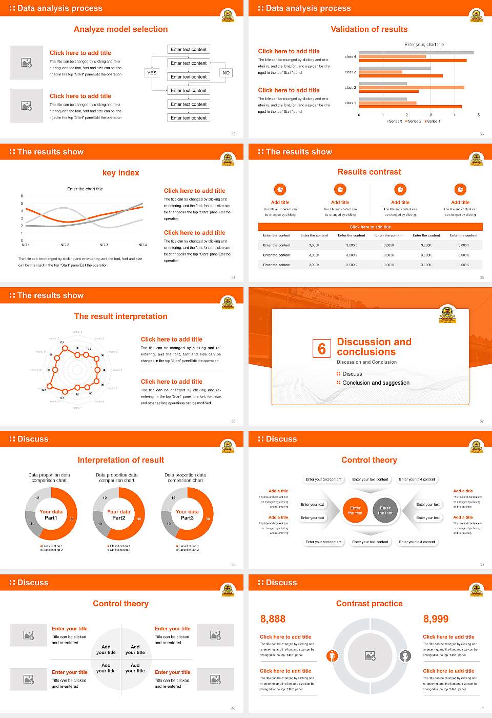 Madhusudan Law University Graduation Thesis Defense PPT Template16:9 ratio PPT effect preview image5