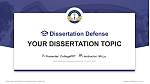 Madhyanchal Professional University Graduation Thesis Defense PPT Template