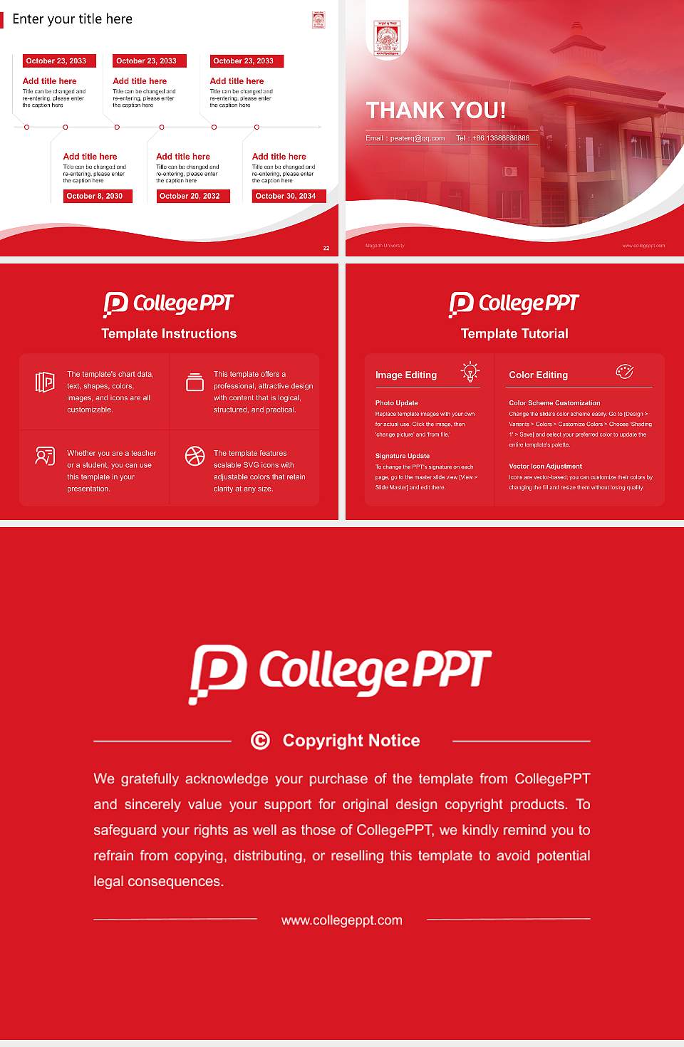 Magadh University Lecture Sharing and Networking Event PPT Template4:3 ratio PPT effect preview image4