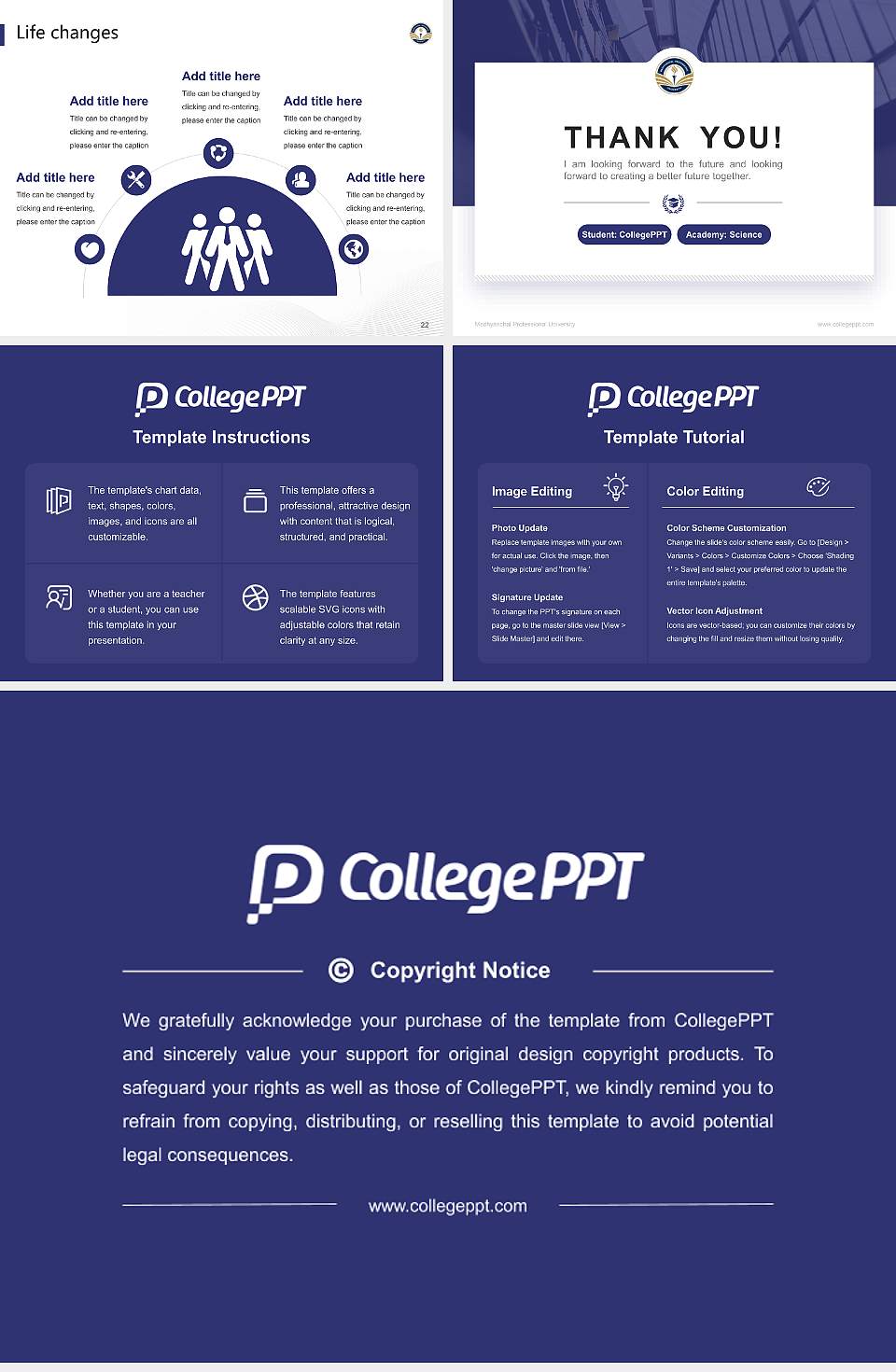 Madhyanchal Professional University National Scholarship Defense PPT Template4:3 ratio PPT effect preview image4