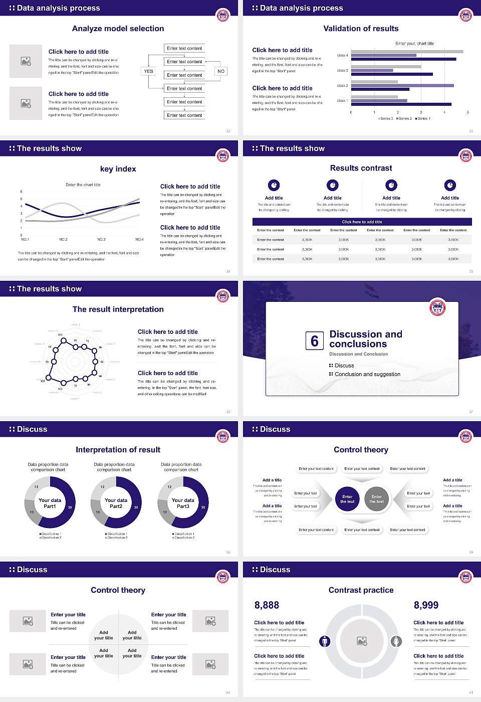 M.B.M. University Graduation Thesis Defense PPT Template16:9 ratio PPT effect preview image5