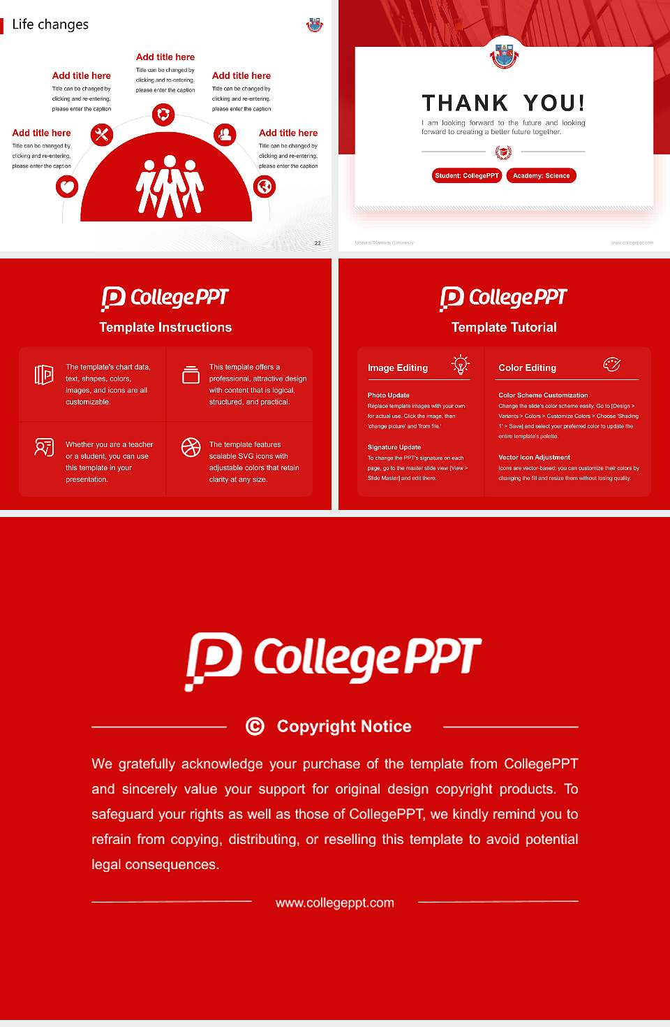 Madurai?Kamaraj?University National Scholarship Defense PPT Template4:3 ratio PPT effect preview image4