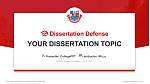 Madurai?Kamaraj?University Disputation Powerpoint Vorlage