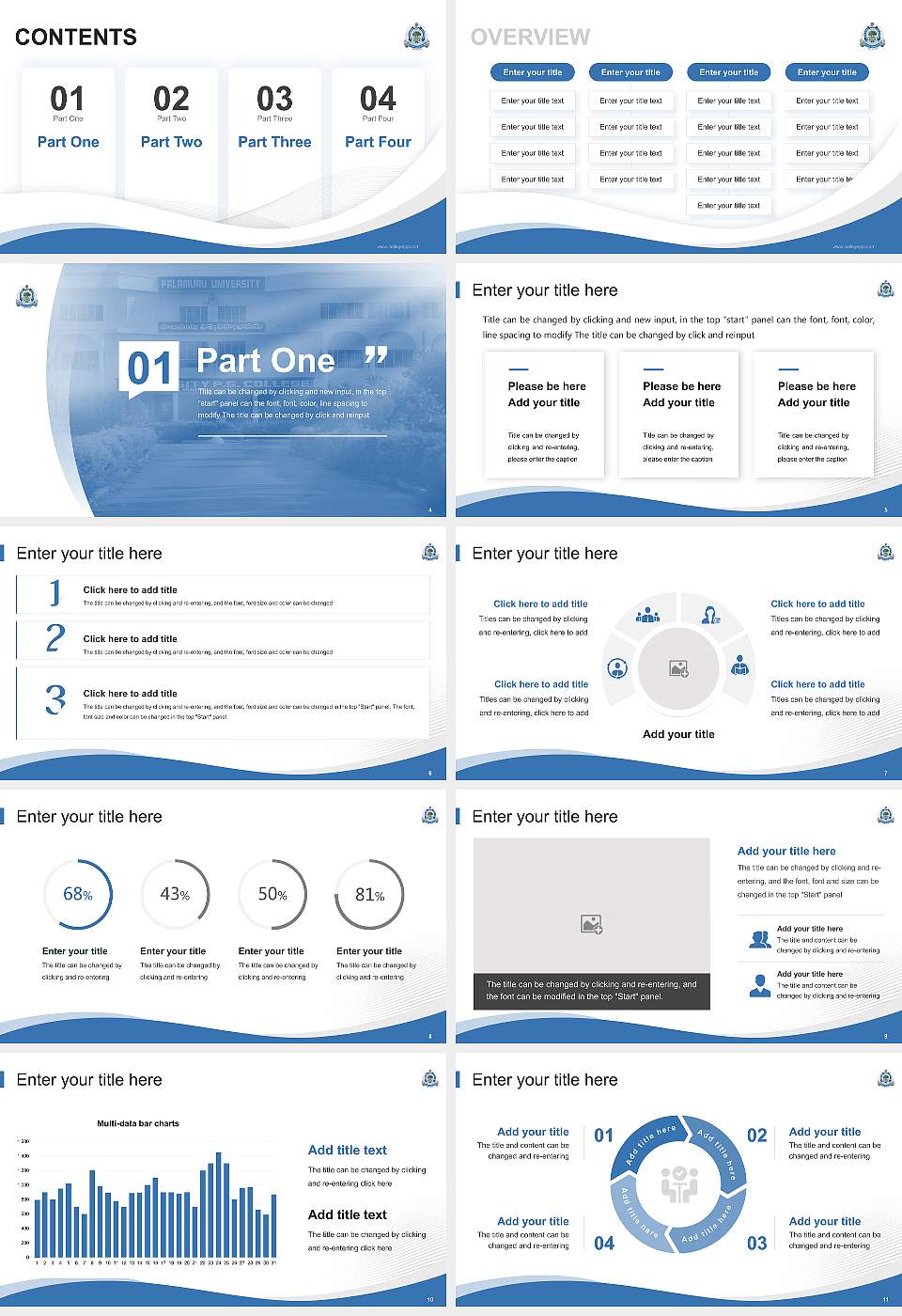 Palamuru University Lecture Sharing and Networking Event PPT Template16:9 ratio PPT effect preview image2
