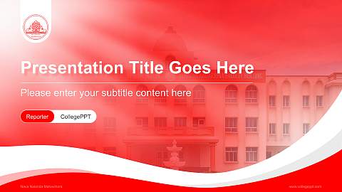 Nava Nalanda Mahavihara Lecture Sharing and Networking Event PPT Template