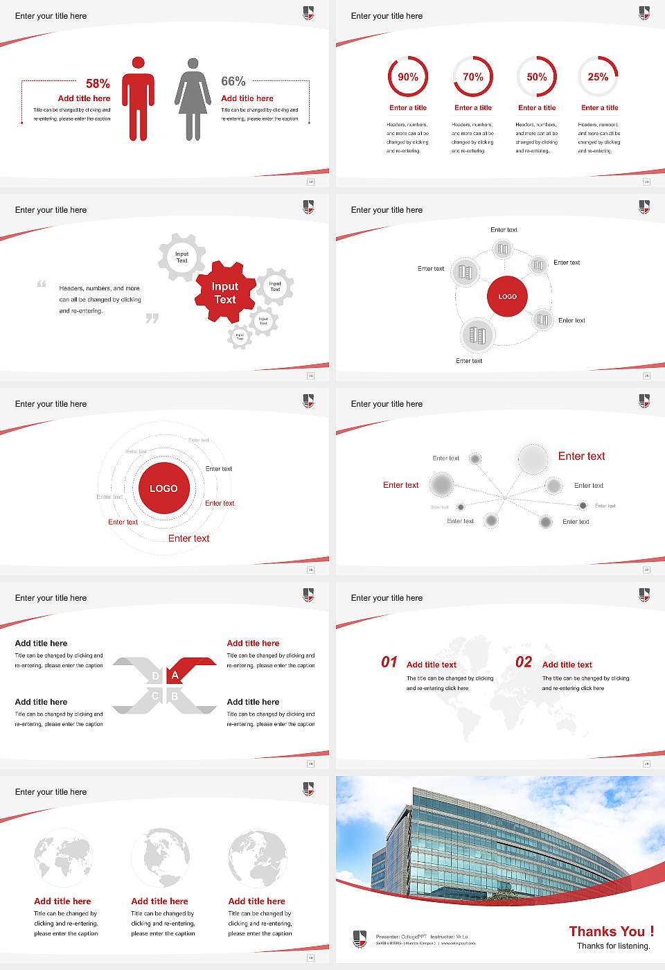 SVKM’s NMIMS-（Mumbai Campus） Course/Courseware Creation PPT Template16:9 ratio PPT effect preview image4