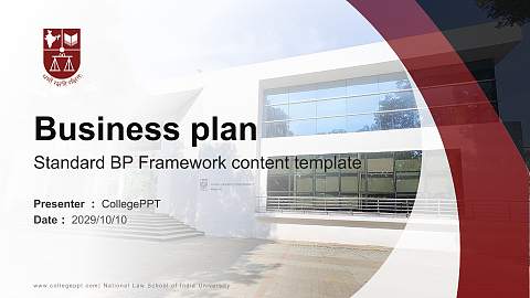National Law School of India University Competition/Entrepreneurship Contest PPT Template