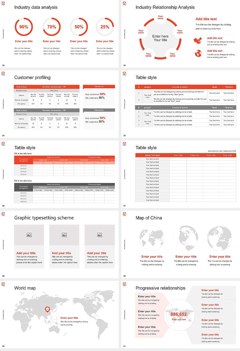 NIIT University Competition/Entrepreneurship Contest PPT Template16:9 ratio PPT effect preview image5