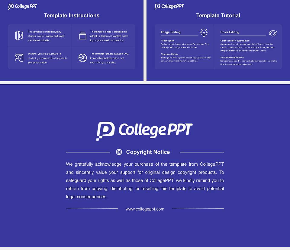 P.K. University Academic Presentation/Research Findings Report PPT Template16:9 ratio PPT effect preview image5
