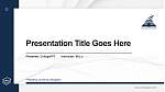 Presidency University, Bangalore Thesis Proposal/Graduation Defense PPT Template