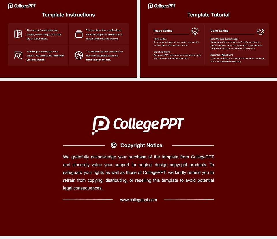 Pratap University Course/Courseware Creation PPT Template16:9 ratio PPT effect preview image5
