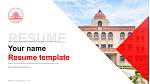 Nava Nalanda Mahavihara Resume PPT Template