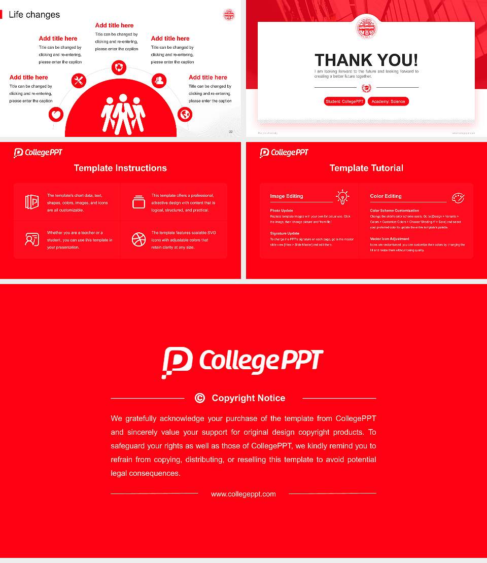 Panjab University National Scholarship Defense PPT Template16:9 ratio PPT effect preview image4