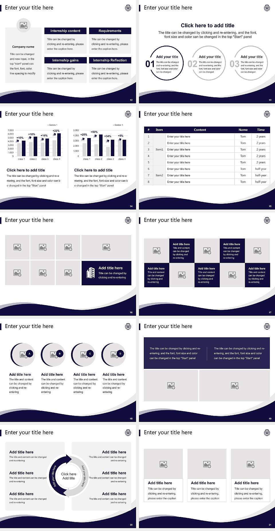 People ‘s University Lecture Sharing and Networking Event PPT Template4:3 ratio PPT effect preview image3